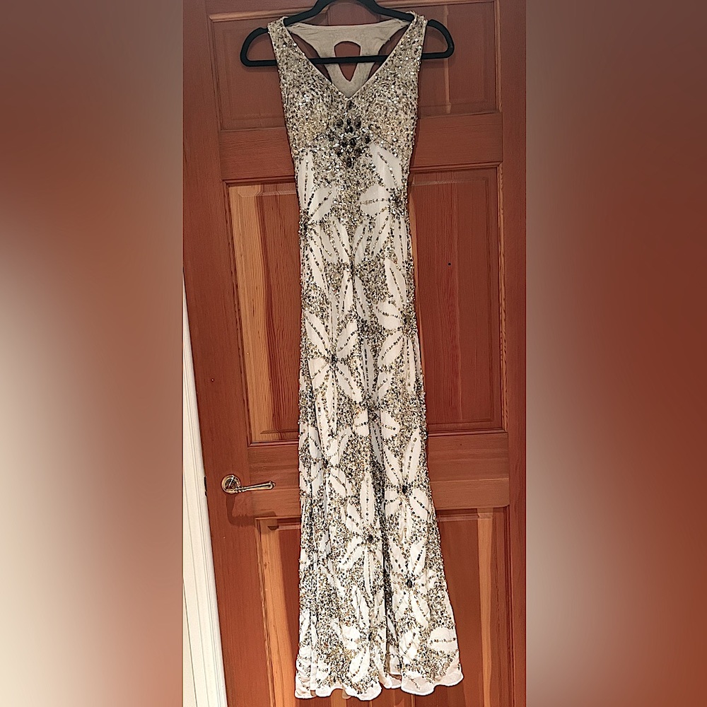 Adrianna Papell long, sleeveless dress